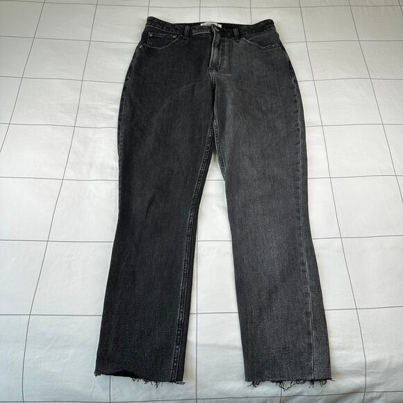 Abercrombie & Fitch Denim - Abercrombie & Fitch Jeans Womens 28 Long Black Two Tone Skinny High Rise Curve